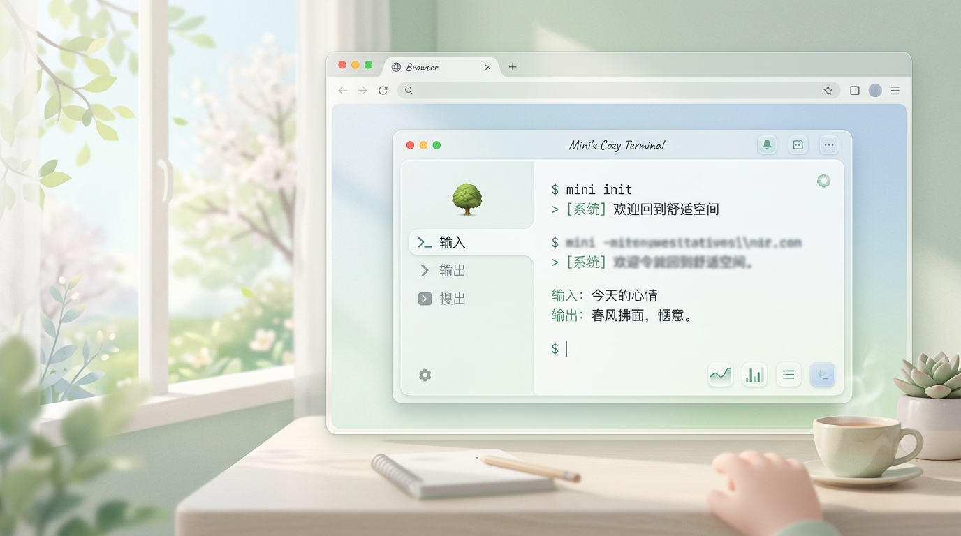 把终端改得更像能久住的地方