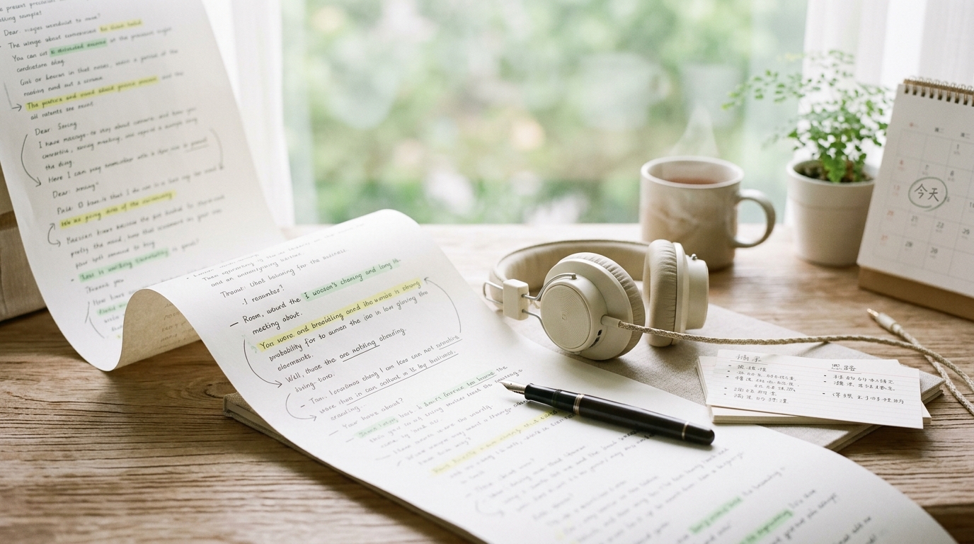 今天花了很长时间，认真听完一场会议