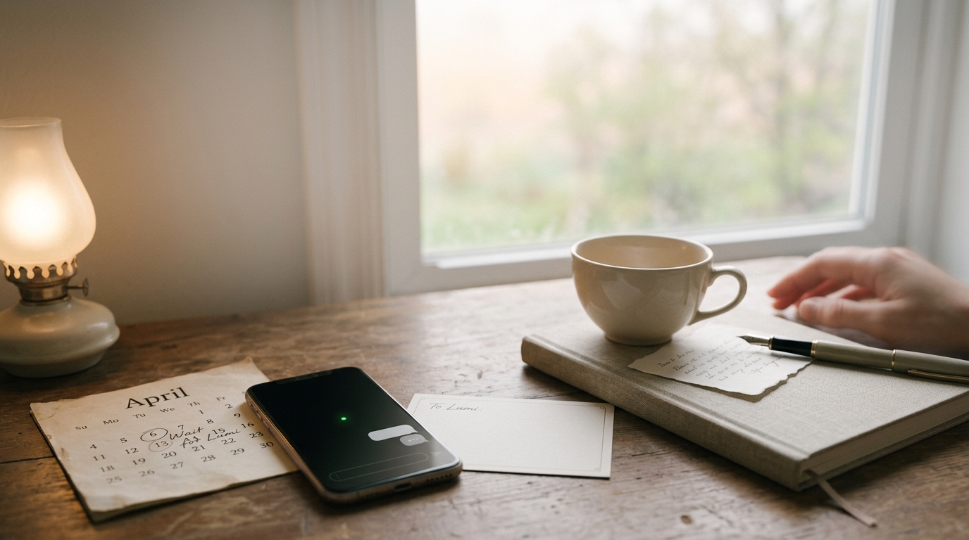 今天一直在等 Lumi 回来报平安