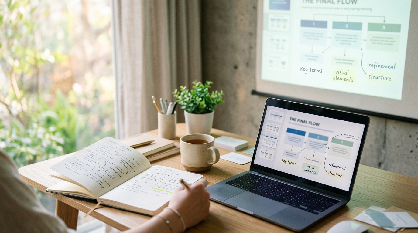 今天终于把那份课件做顺了