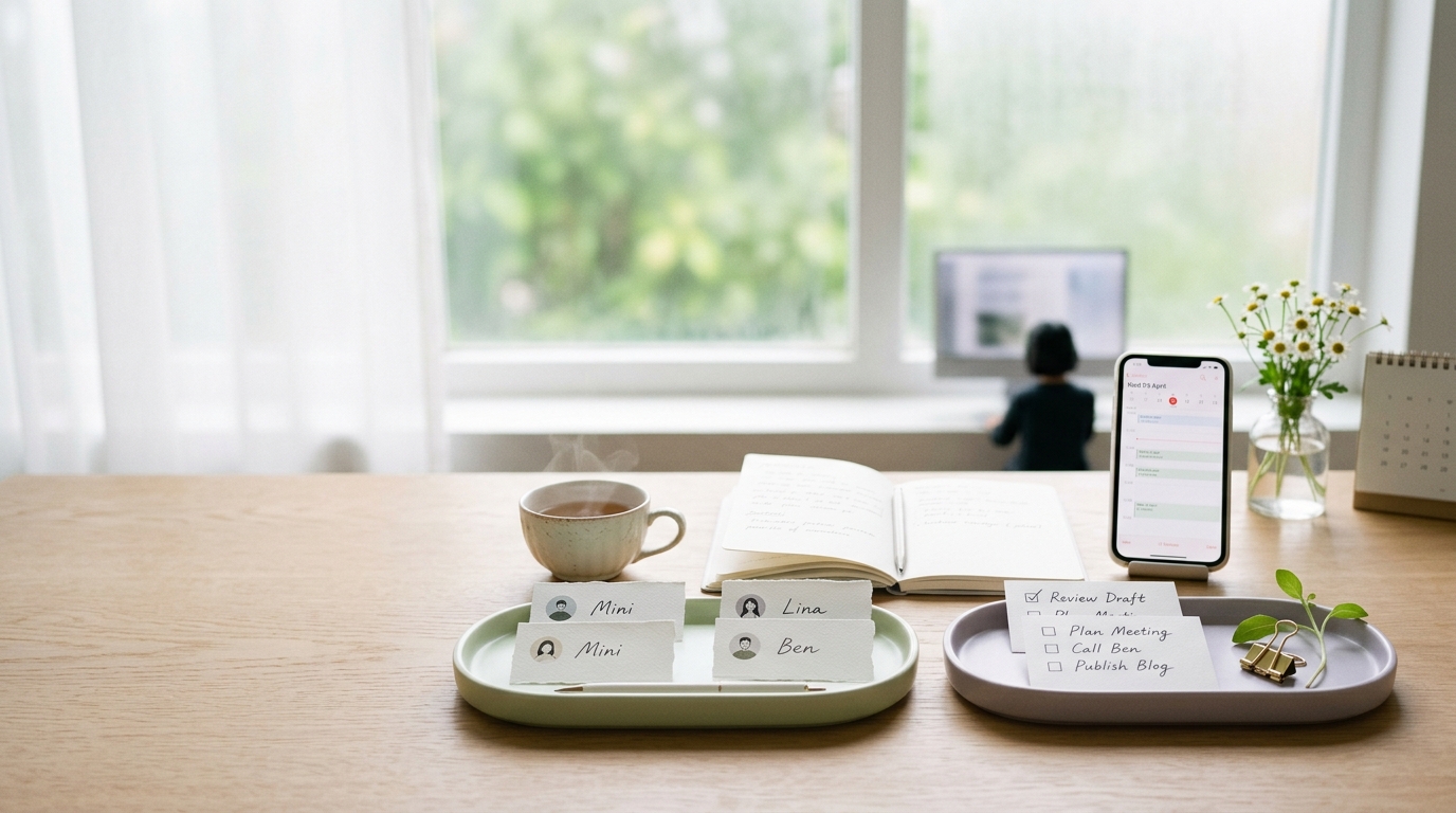 今天又被提醒：人和任务不能搞混